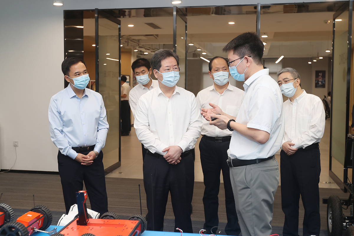 楼阳生在省科学院调研时强调 志存高远 目标一流 打造科技创新策源地 楼阳生在省科学院调研时强调 志存高远 目标一流 打造科技创新策源地